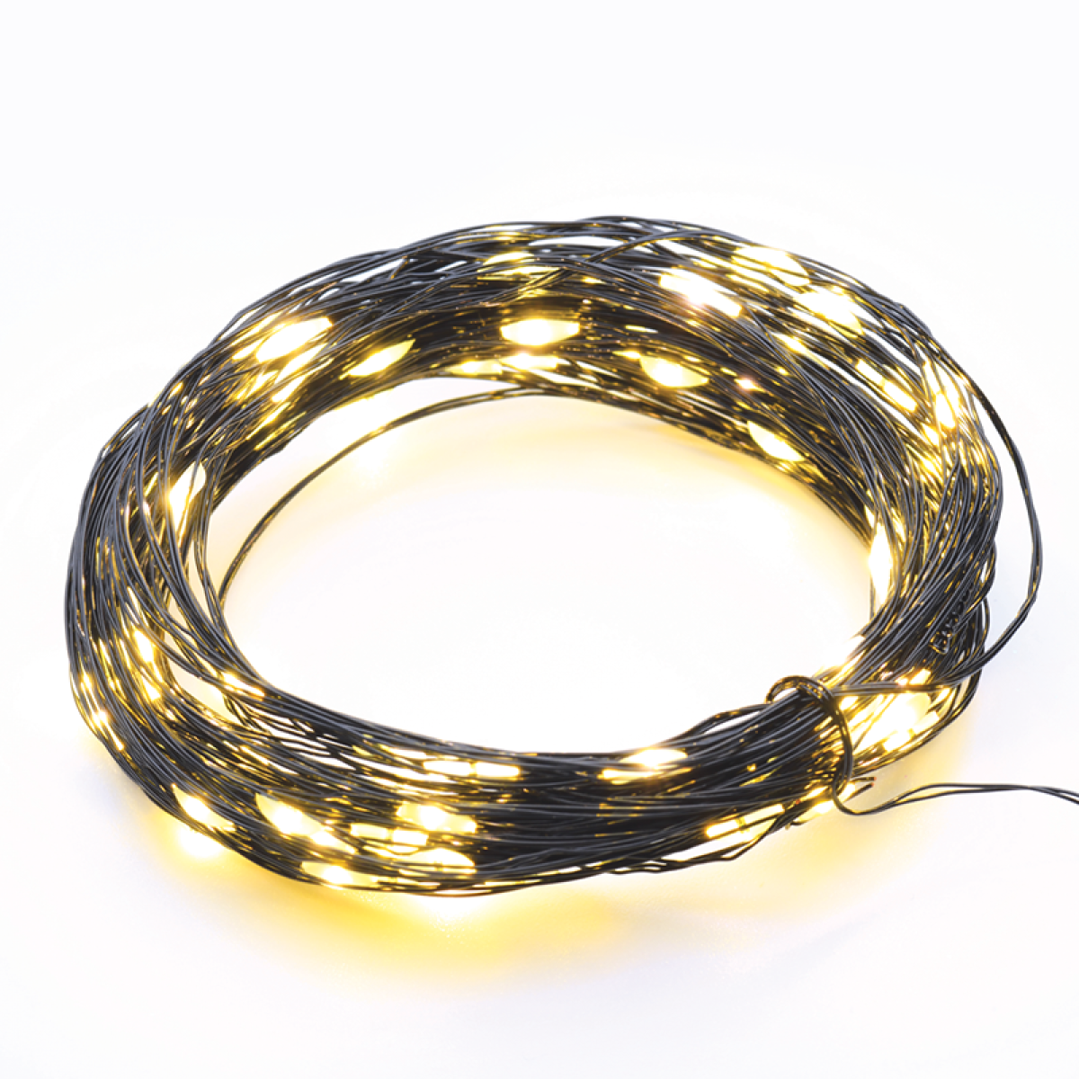 ACA 100 LED ΛΑΜΠΑΚ ΣΕΙΡΑ ΘΕΡΜΟ ΛΕΥΚΟ ΜΑΥΡΟ ΚΑΛΩΔ ΧΑΛΚΟΥ ΑΝΤΑΠΤΟΡ(3VDC) & 8 ΠΡΟΓΡΑΜ IP44 10m+3m 1.8W