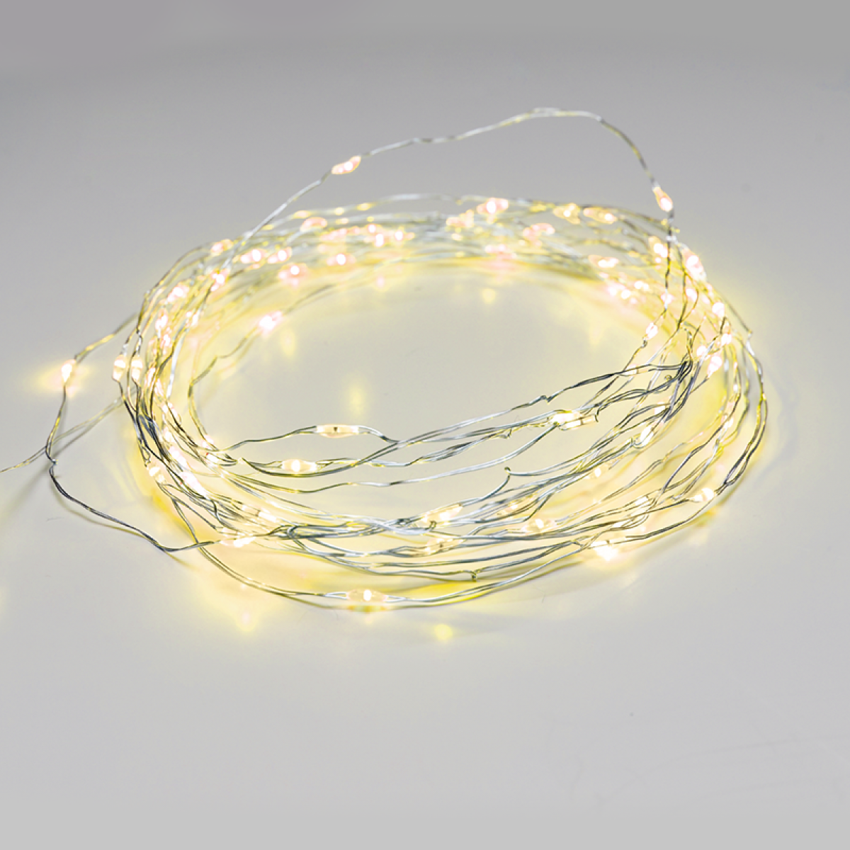 ACA 100 LED ΛΑΜΠΑΚ ΣΕΙΡΑ ΚΙΤΡΙΝΟ ΑΣΗΜΙ ΚΑΛΩΔ ΧΑΛΚΟΥ ΑΝΤΑΠΤΟΡ(3VDC) & 8 ΠΡΟΓΡΑΜ IP44 10m+3m 1.8W