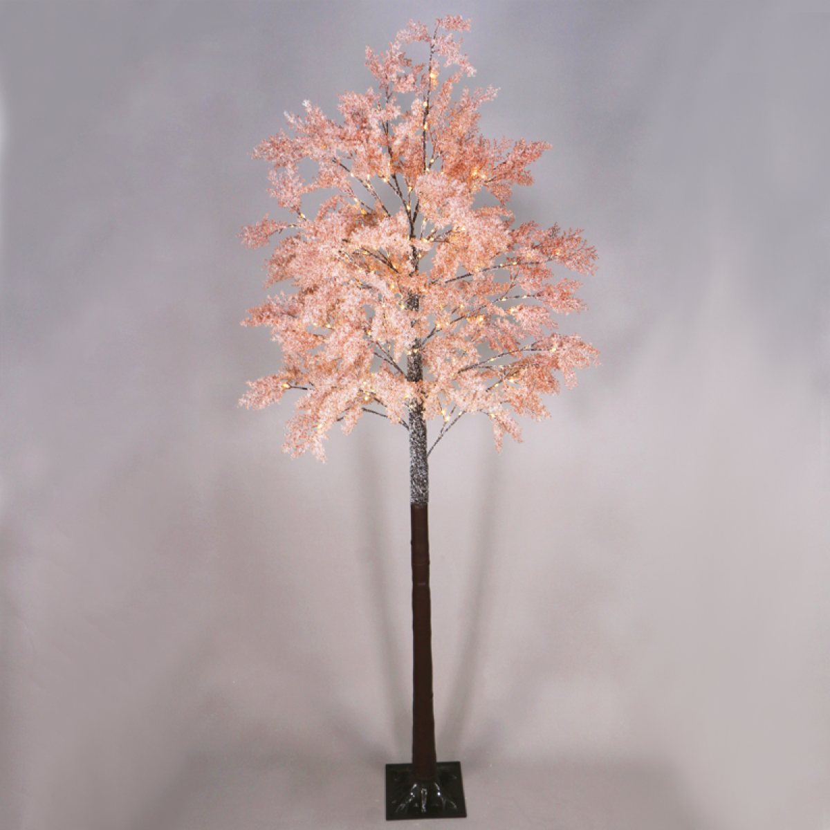 ACA  “SNOW FLOWER TREE” 160 WW LED ΛΑΜΠΑΚ. ΑΝΤΑΠΤ. (4,5V) IP44 ΥΨΟΣ 240CM ΒΑΣΗ 26x26CM 3M ΚΑΛΩΔ ΤΡΟΦ.