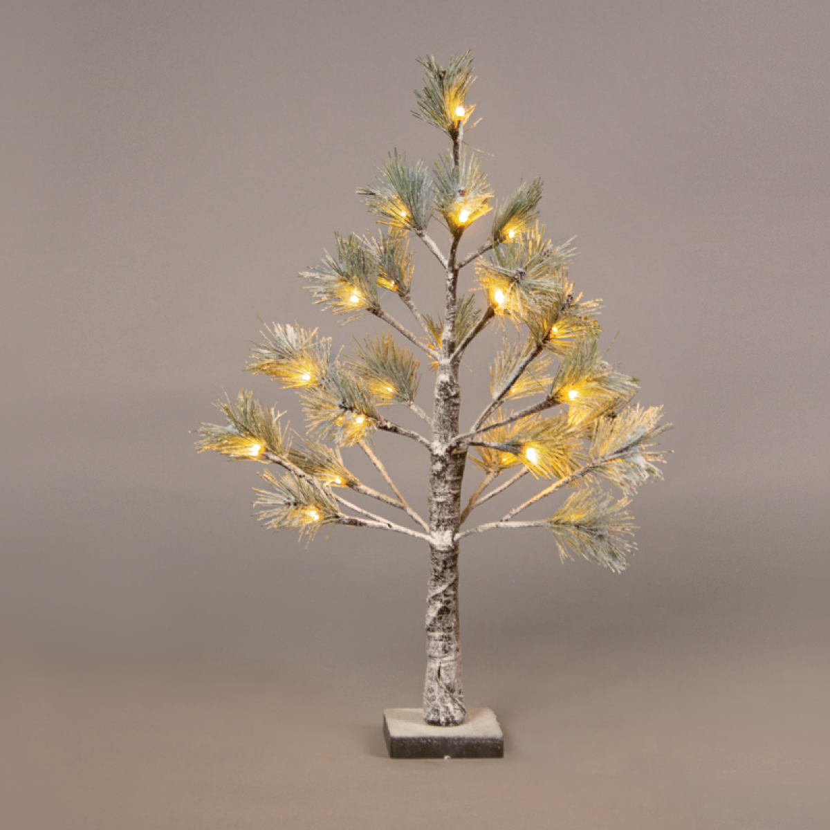 ACA  "SNOW PINE TREE" 24 WW LED ΛΑΜΠΑΚ.ΑΝΤΑΠΤ.(24VDC) IP44 10X10X60CM 3M KΑΦΕ ΚΑΛ. ΤΡΟΦ.