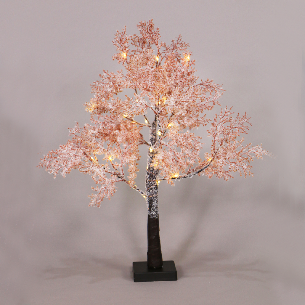 ACA  “SNOW FLOWER TREE” 29 WW LED ΛΑΜΠΑΚ. IP20 3xAA ΥΨΟΣ 60CM ΒΑΣΗ 10x10CM