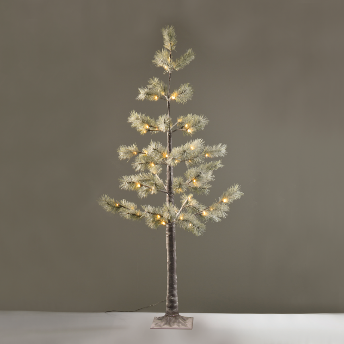 ACA  "SNOW PINE TREE" 56 WW LED ΛΑΜΠΑΚ.ΑΝΤΑΠΤ.(24VDC) IP44 21X21X150CM 3M KΑΦΕ ΚΑΛ. ΤΡΟΦ.