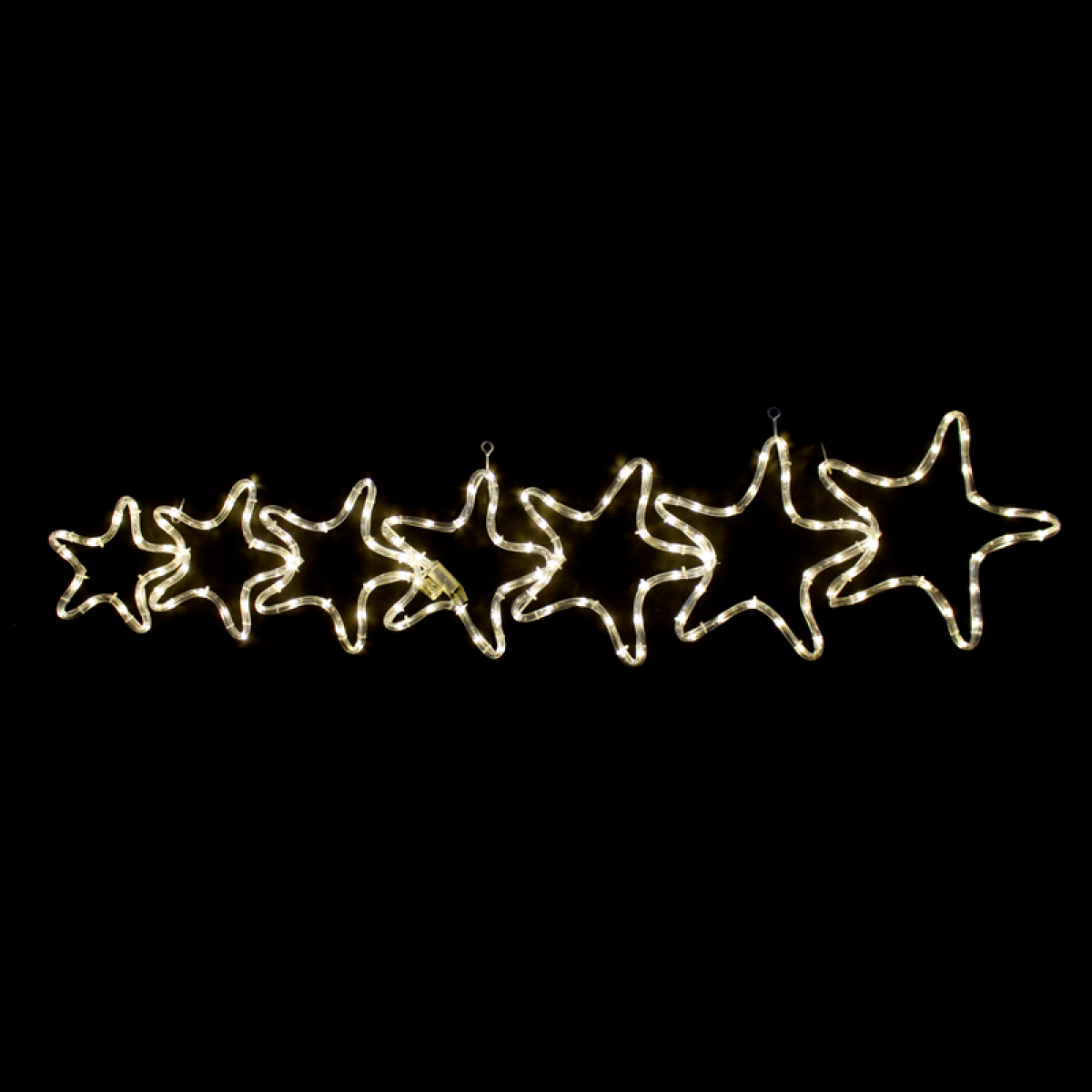 ACA  "7 STARS" 144LED ΣΧΕΔΙΟ 6m ΜΟΝΟΚΑΝΑΛ ΦΩΤΟΣΩΛ ΘΕΡΜΟ ΛΕΥΚΟ ΜΗΧΑΝΙΣΜΟ FLASH IP44 119x37cm 1.5m ΚΑΛΩΔ