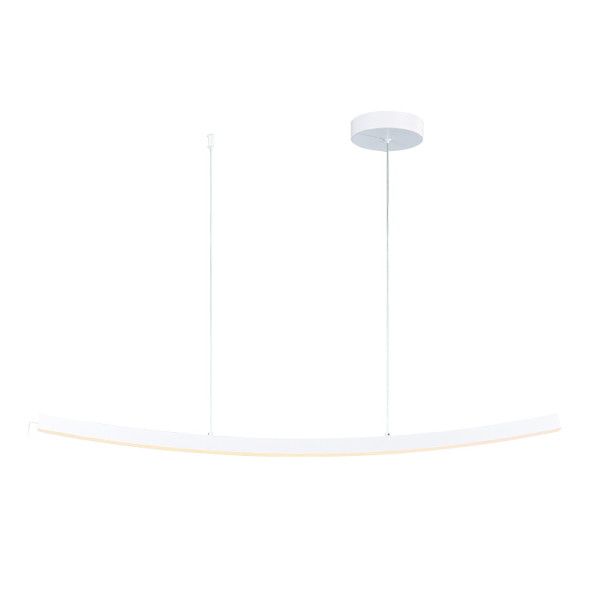 ACA ΚΡΕΜΑΣΤΟ Φ/Σ LED 20W 3000K 1400LM NAAVA ΛΕΥΚΟ ΑΛΟΥΜΙΝΙΟ IP20 102X15X110CM