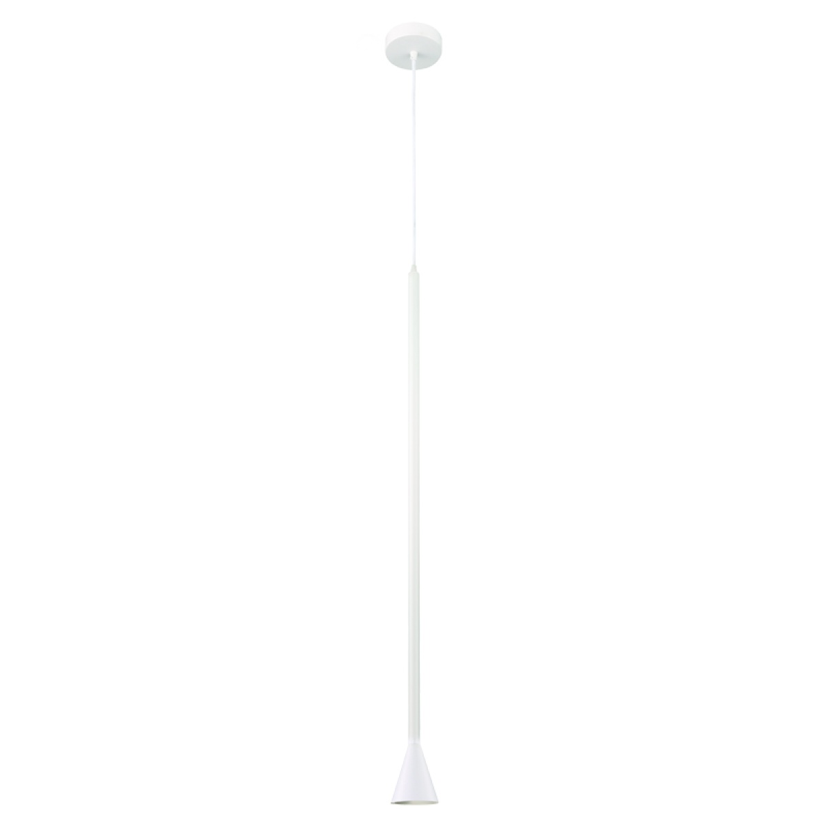 ACA ΚΡΕΜΑΣΤΟ Φ/Σ 1ΧGU10 CLOUZOT ΛΕΥΚΟ ΜΕΤ/ΚΟ IP20 D7,5XD10XH190CM