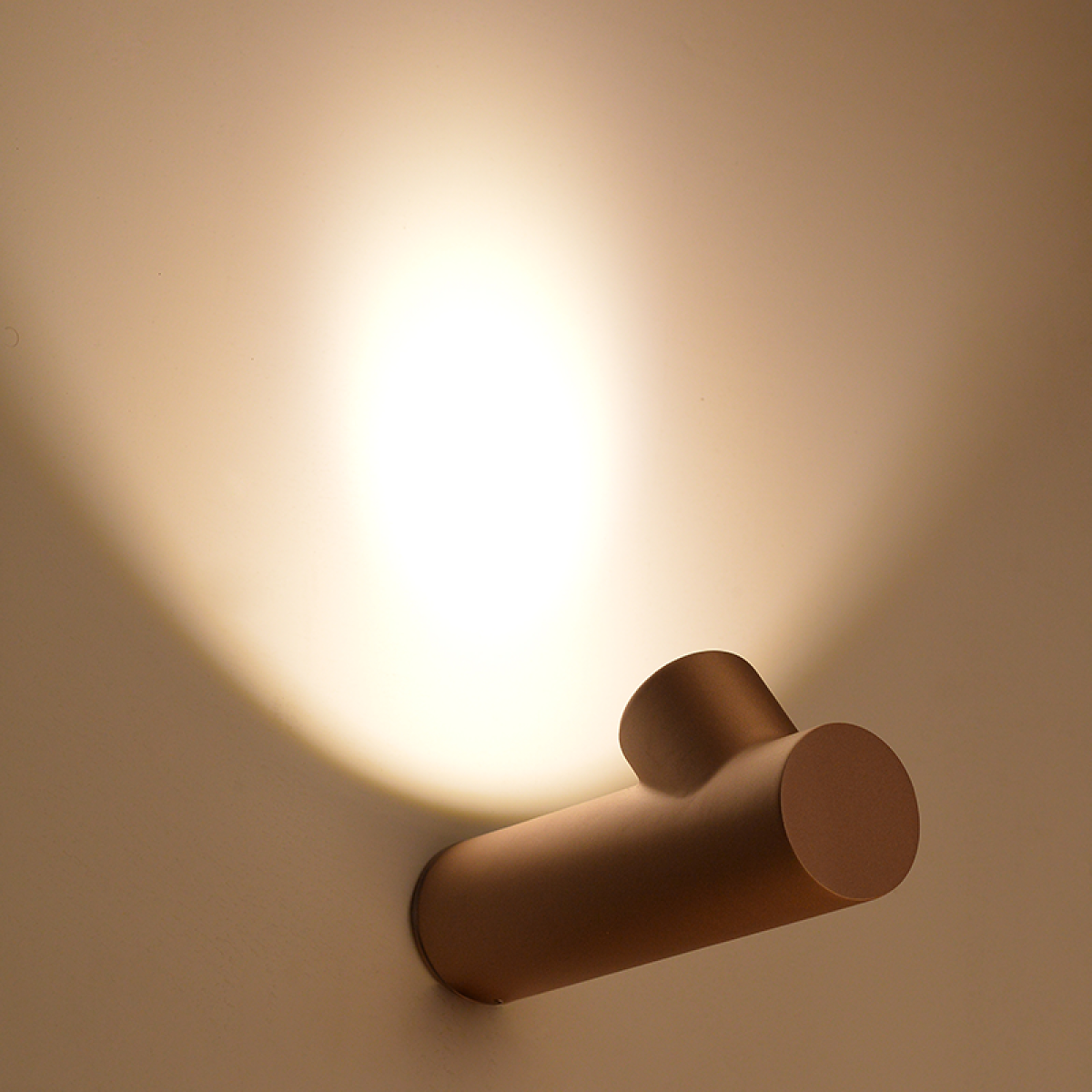 ACA ΕΠΙΤΟΙΧΟ Φ/Σ LED 6W 3000K ΑΛΟΥΜΙΝΙΟ ΧΡΥΣΟ 23Χ10,7Χ6,5CM FARO - Image 2