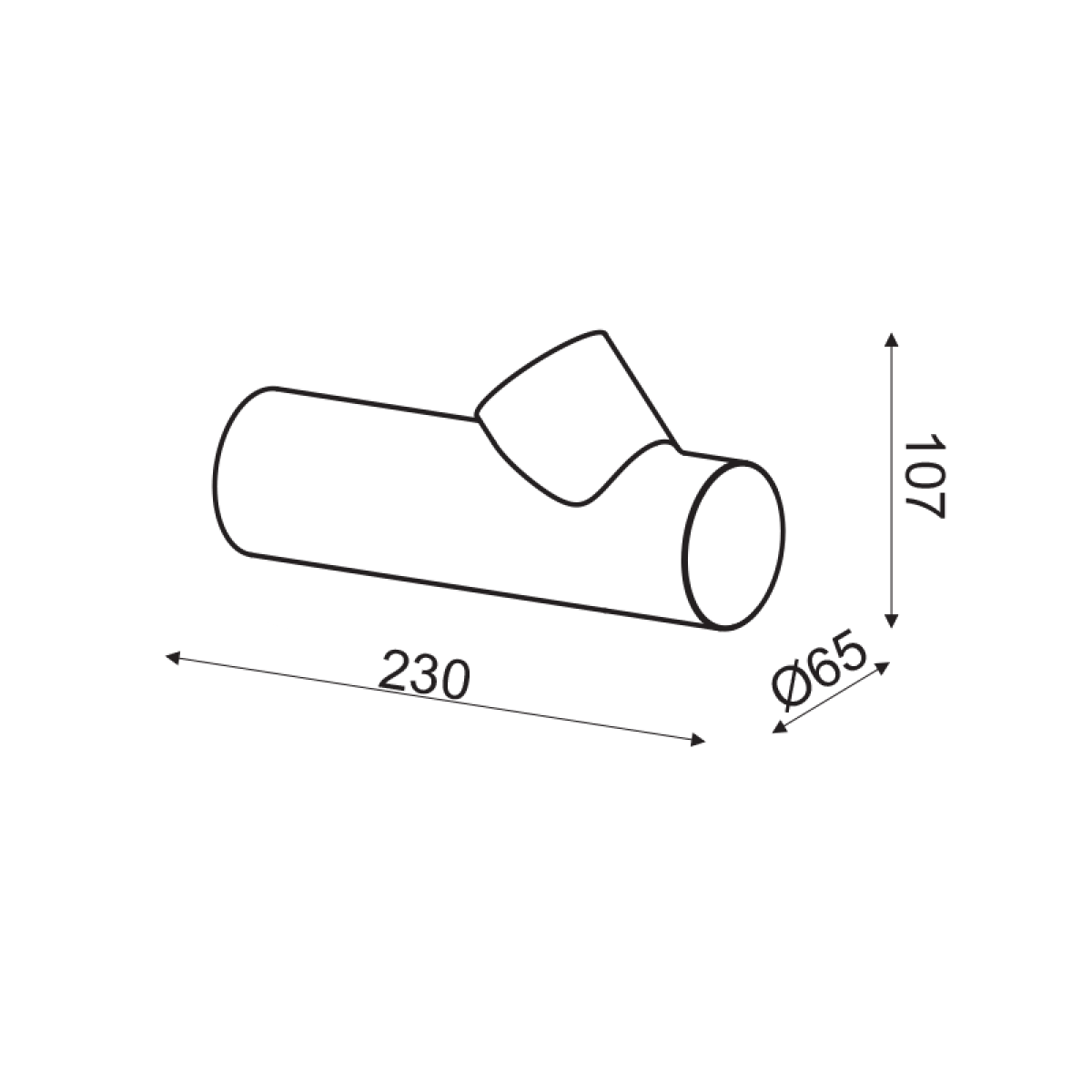 ACA ΕΠΙΤΟΙΧΟ Φ/Σ LED 6W 3000K ΑΛΟΥΜΙΝΙΟ ΓΚΡΙ 23Χ10,7Χ6,5CM FARO - Image 2