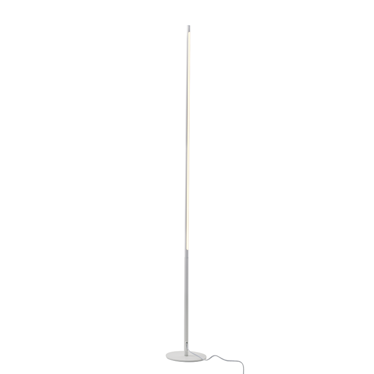 ACA ΕΠΙΔΑΠΕΔΙΟ Φ/Σ LED 18W 3000K 920LM ΛΕΥΚΟ ΑΛΟΥΜΙΝΙΟ DIMMER ΑΦΗΣ D18ΧD1,8ΧΗ146CM AVENUE