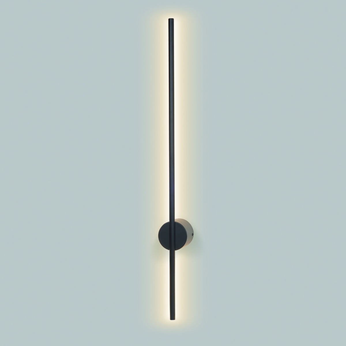 ACA ΕΠΙΤΟΙΧΟ Φ/Σ LED 15W 3000K 970LM AVENUE ΜΑΥΡΟ ΜΕΤ/ΚΟ IP20 7,5X8X80CM