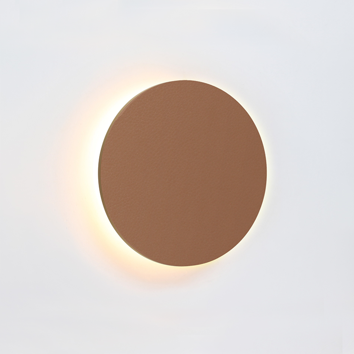 ACA ΕΠΙΤΟΙΧΟ Φ/Σ LED 10W 3000Κ 800LM ΑΝ.ΚΑΦΕ ΔΕΡΜΑ MDF ΚΥΚΛΟΣ Φ22ΧΗ3,6CM ECLIPSE - Image 2