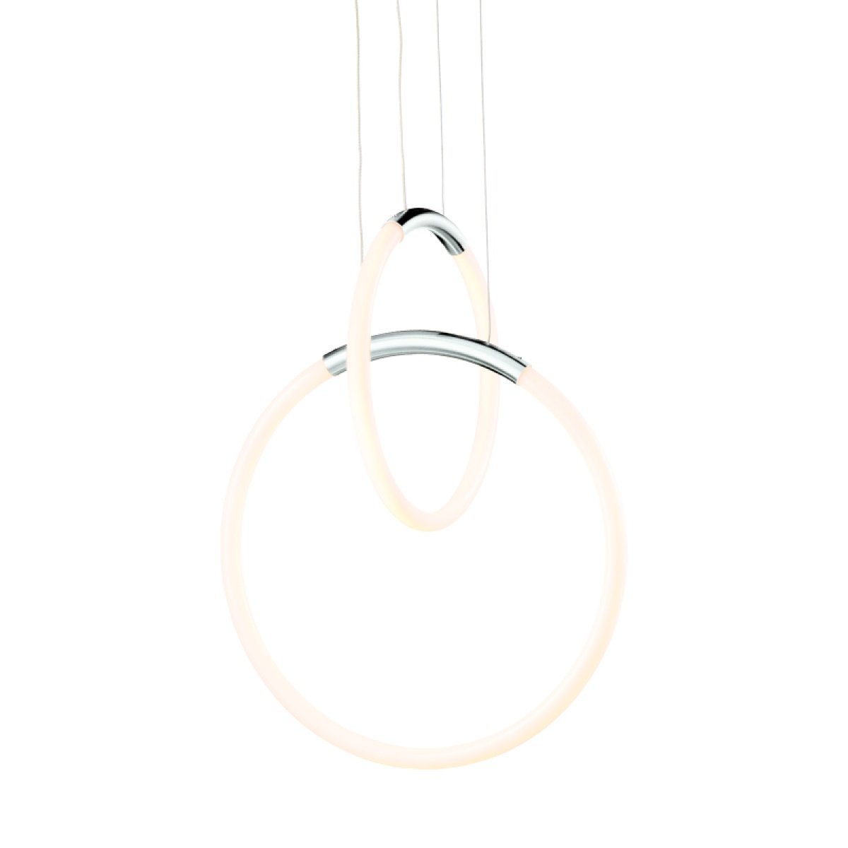 ACA ΚΡΕΜΑΣΤΟ Φ/Σ LED 24W 3000K 1680LM VENUS ΧΡΩΜΙΟ ΜΕΤ/ΚΟ IP20 40X30XH164CM