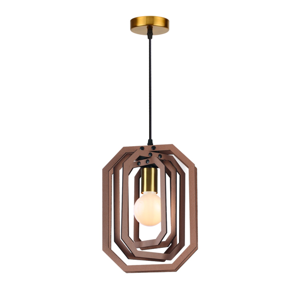 ACA ΚΡΕΜΑΣΤΟ Φ/Σ 1ΧΕ27 ΑΝ.ΚΑΦΕ ΔΕΡΜΑ MDF D24XH100CM TRITON