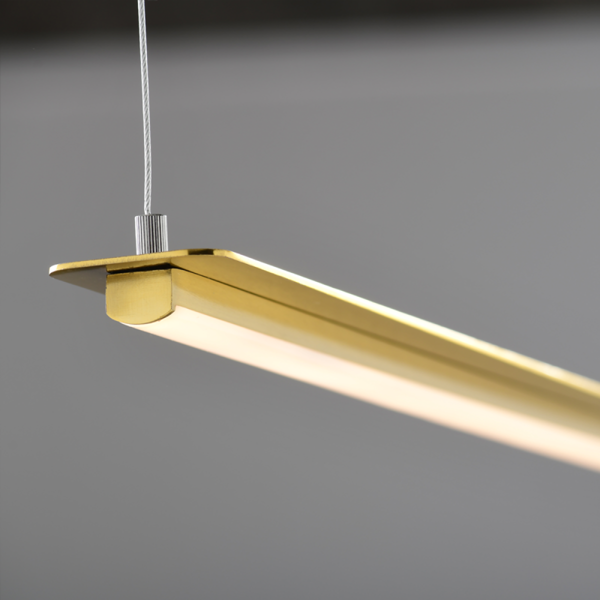 ACA ΚΡΕΜΑΣΤΟ Φ/Σ LED 20W 3000K 1600LM ΟΡΕΙΧΑΛΚΟ ΑΛΟΥΜΙΝΙΟ 100Χ5ΧH150CM ATLANTIS - Image 2