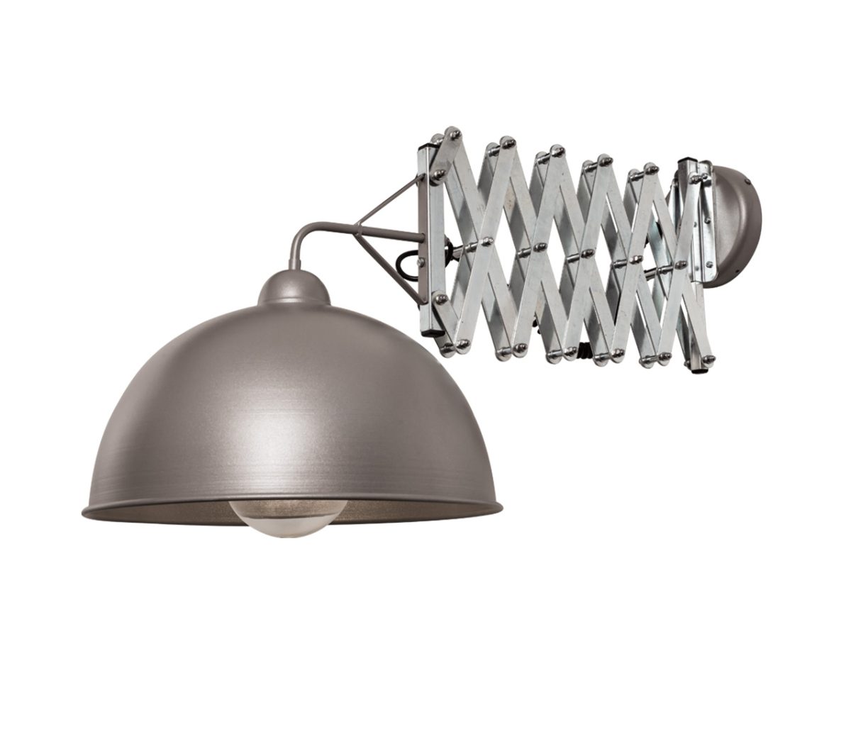 Home Lighting HL-5150 EXTENSION WALL LAMP GREY-CHROME