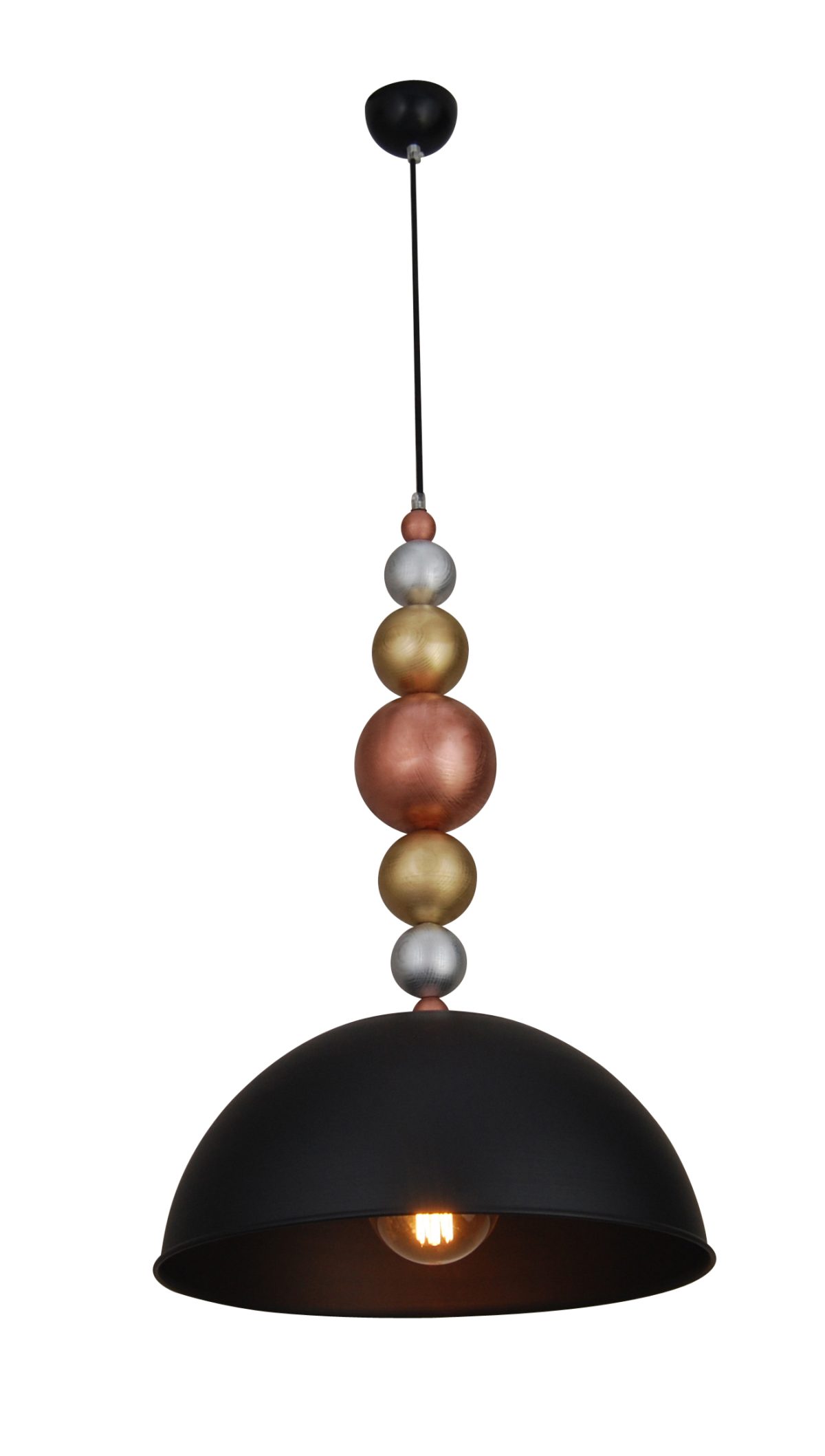 Home Lighting HL-046RS-1P MONA BLACK PENDANT