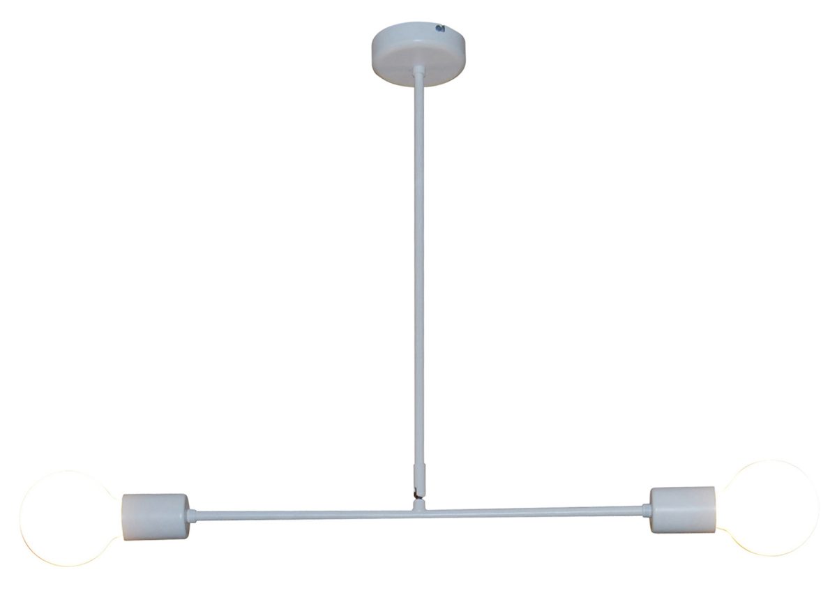 Home Lighting HL-3525-2 RODNEY WHITE PENDANT