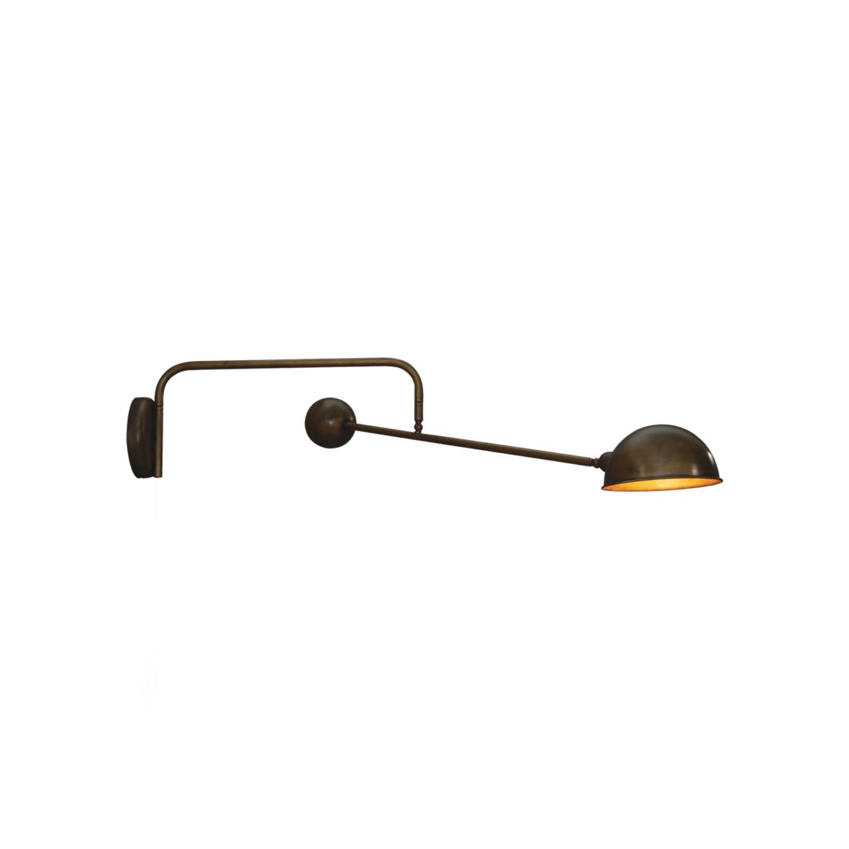 Home Lighting HL-3539-1 L OLIVER OLD BRONZE WALL LAMP