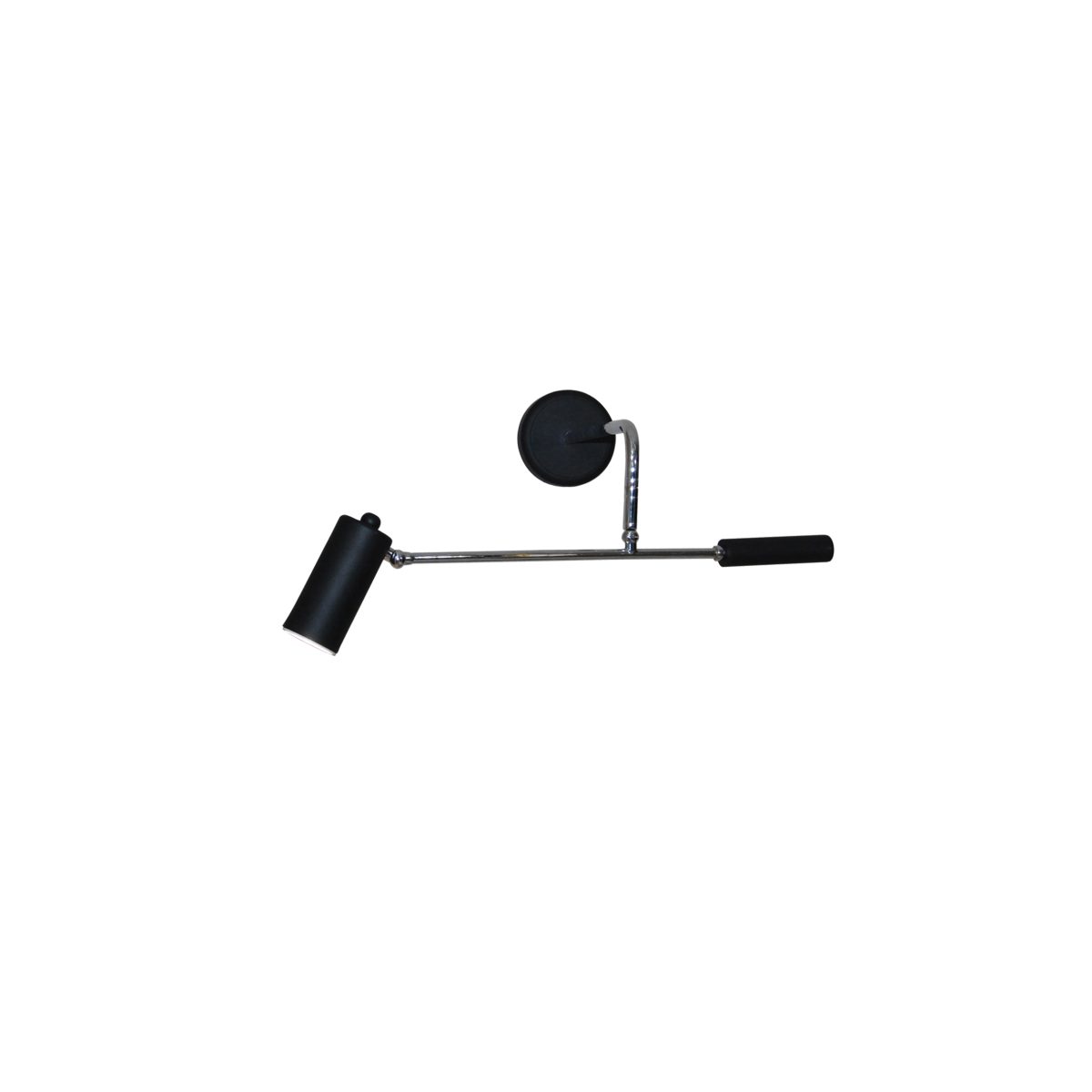 Home Lighting HL-3558-1 S SHERRY  BLACK & NICKEL WALL LAMP
