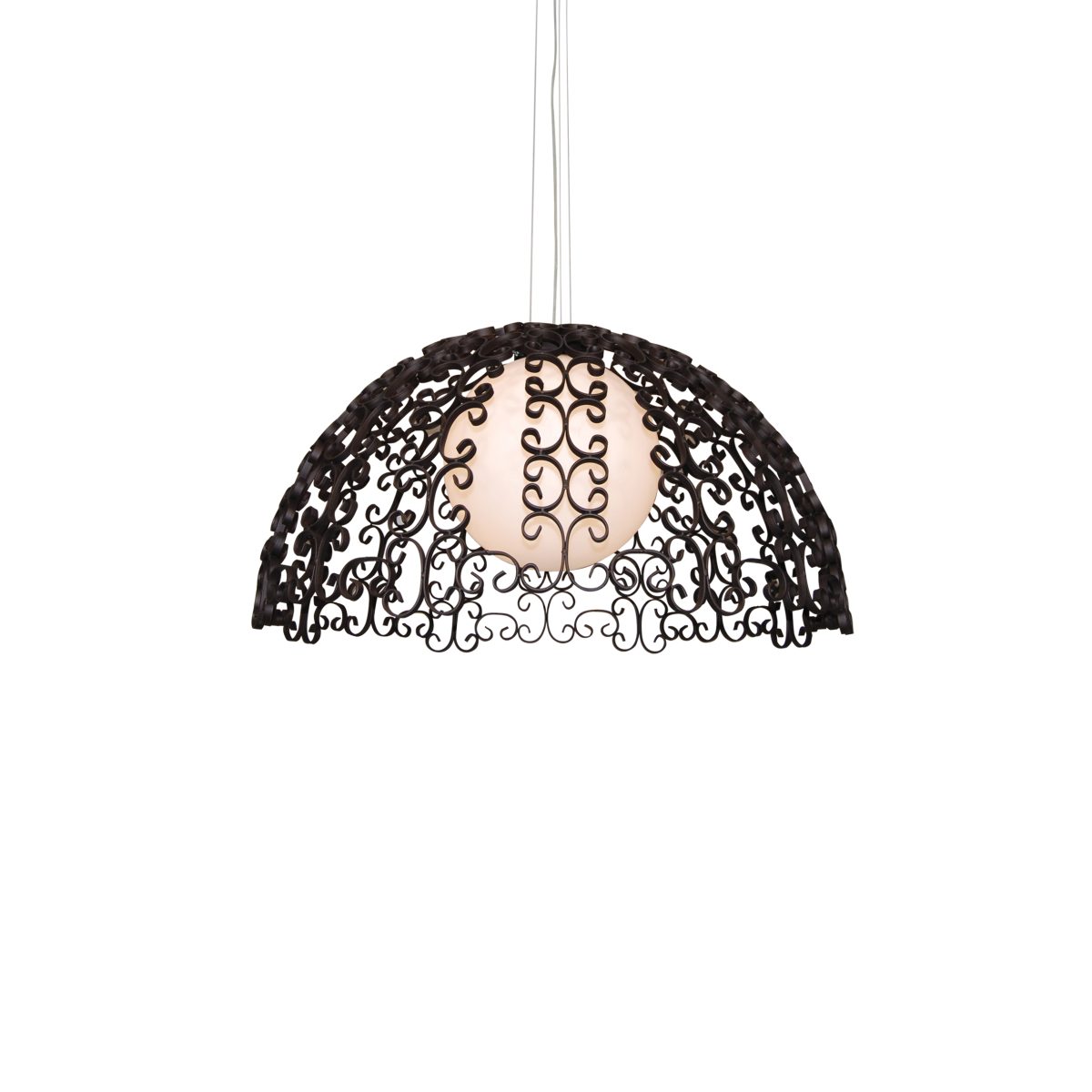 Home Lighting HL-3586-1 PXL LEWIS  RUSTY BROWN Φ125