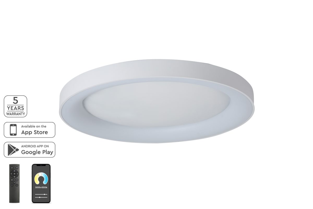 Home Lighting SE LED SMART 80 AMAYA CEILING WHITE Δ3