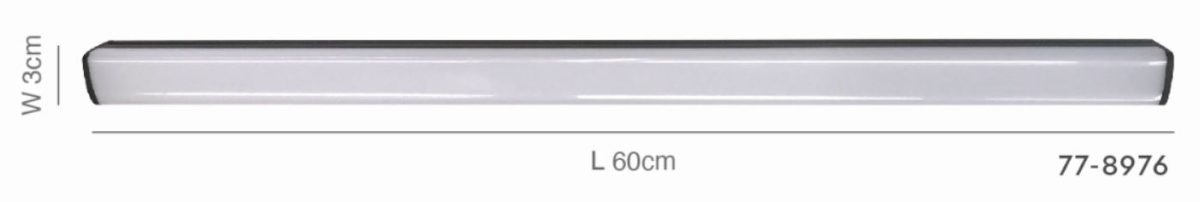 Home Lighting MF30-01-B02 MAGNETIC FLEX 48V Linear 60cm  12W  960Lm 3000k Lightings Surface Mounted Black 1Γ3 - Image 2