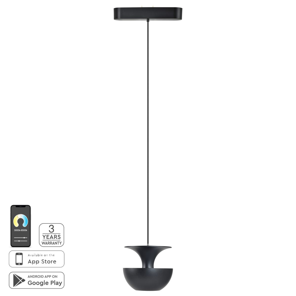 Home Lighting MFS30-06-01 MAGNETIC FLEX  Smart 48V Pendant Module 8W 640Lm Dim 2700K- 6000K Lightings Surface