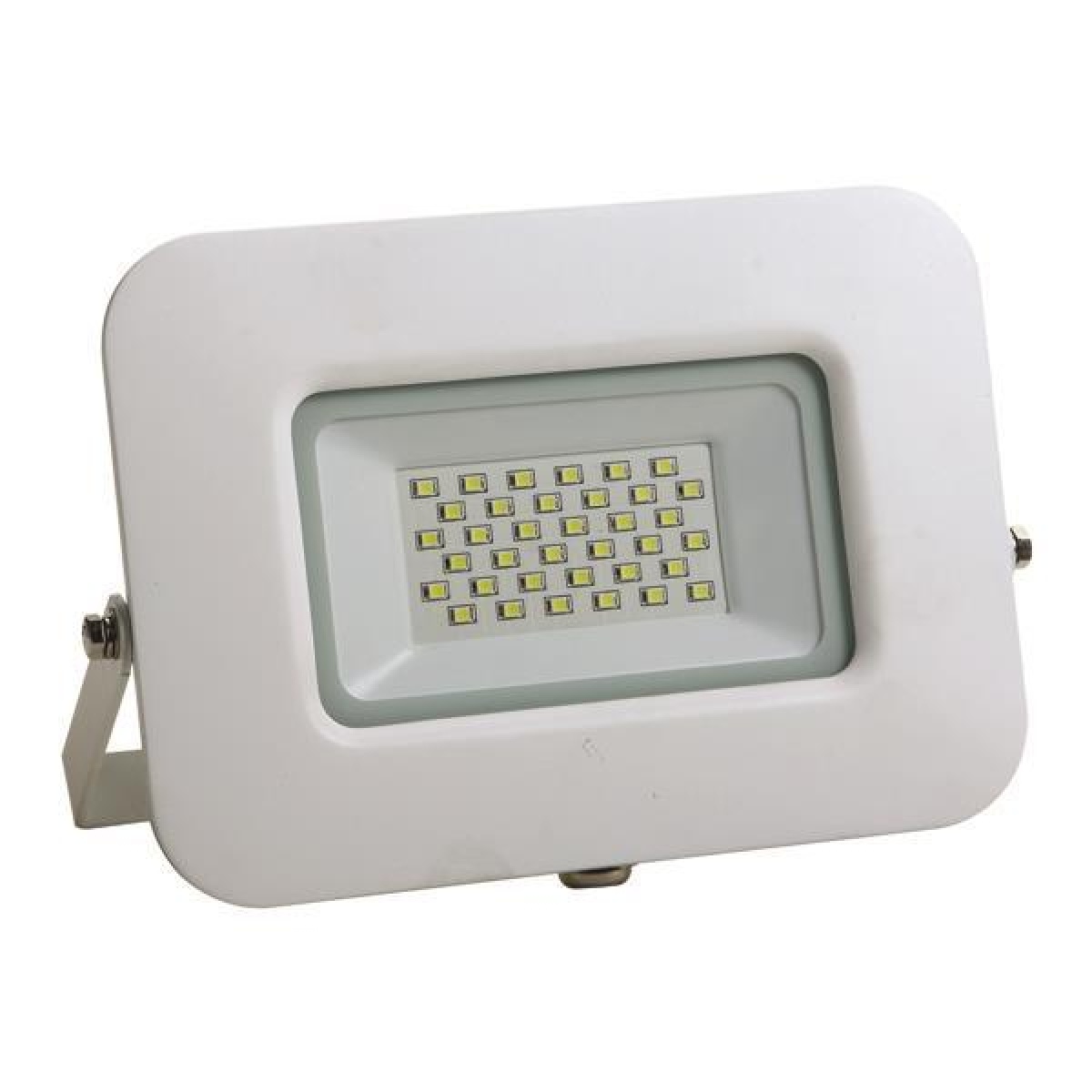 Eurolamp ΠΡΟΒΟΛΕΑΣ LED 30W SMD ΒΑΣΗ 360° ΛΕΥΚΟΣ IP65 6500K PLUS