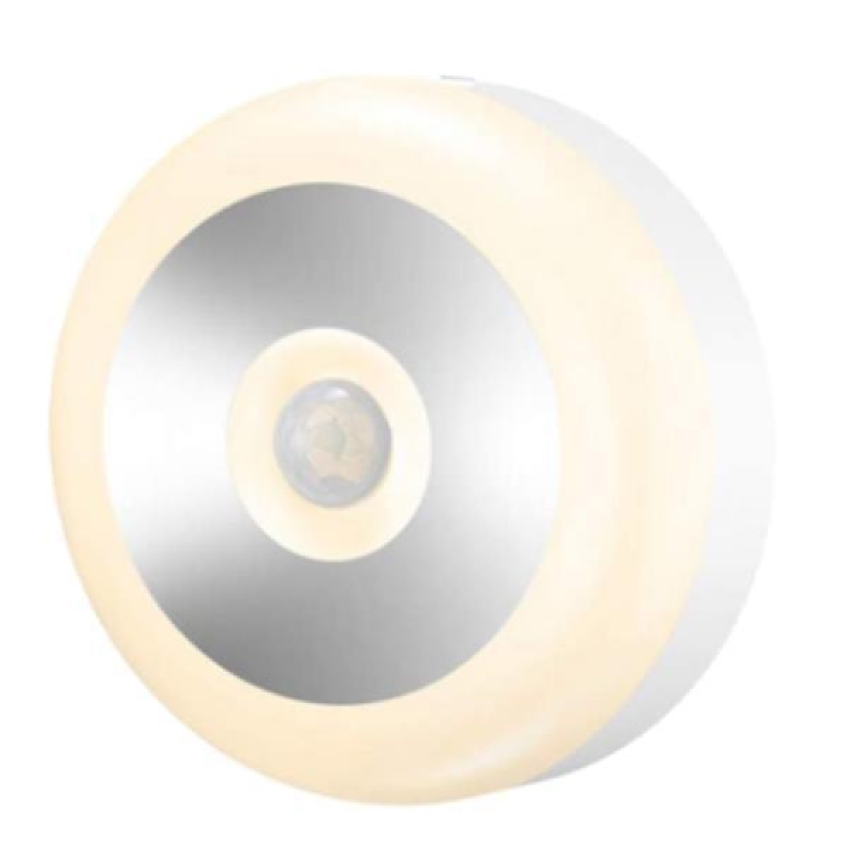 Eurolamp ΦΩΤΙΣΤΙΚΟ ΠΑΓΚΟΥ 1W LED 3000Κ Φ70mm ΜΕ ΑΝΙΧΝΕΥΤΗ ΚΙΝΗΣΗΣ