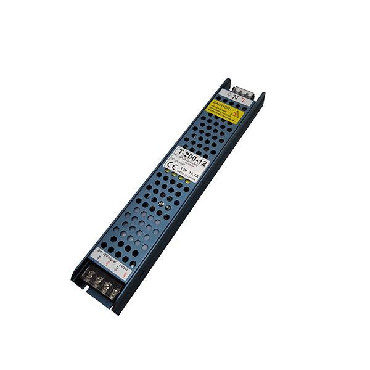Eurolamp ΤΡΟΦΟΔΟΤΙΚΟ ΜΕΤΑΛΛΙΚΟ SLIM 24V DC DIMMING (1-10V) 200W IP20 PRO