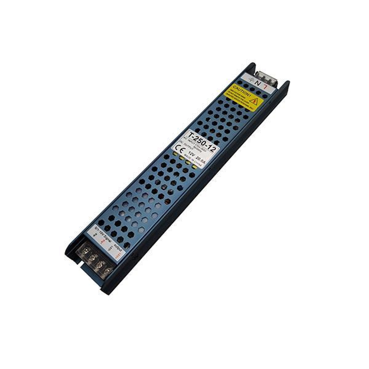 Eurolamp ΤΡΟΦΟΔΟΤΙΚΟ ΜΕΤΑΛΛΙΚΟ SLIM 24V DC DIMMING (1-10V) 250W IP20 PRO