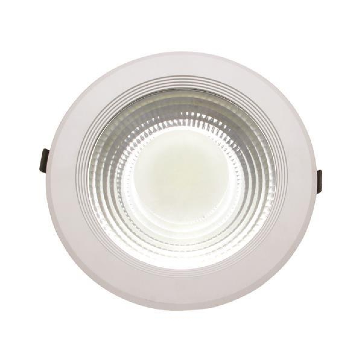 Eurolamp ΦΩΤΙΣΤΙΚΟ ΧΩΝΕΥΤΟ LED COB Φ220 30W 6500K ΛΕΥΚΟ PLUS