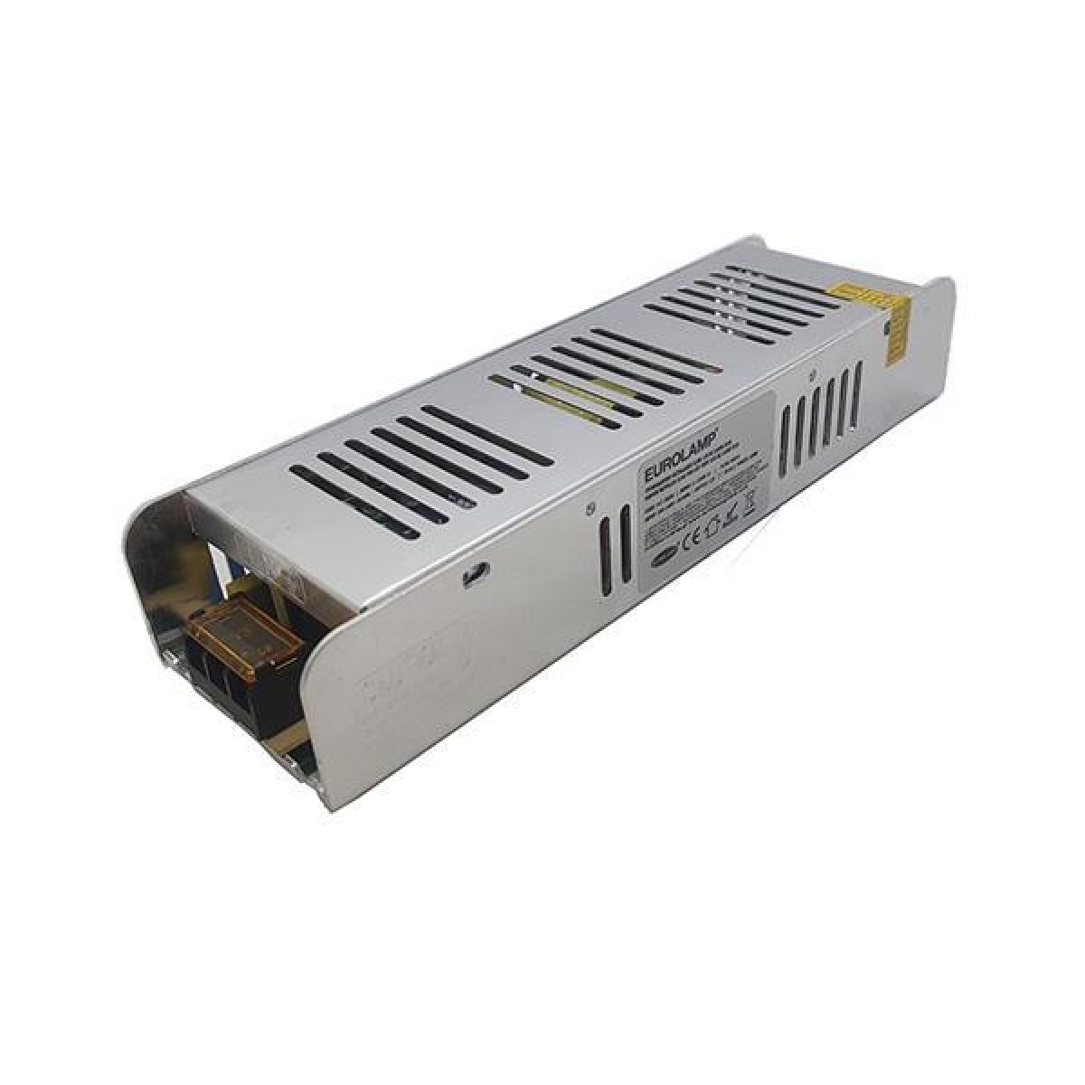 Eurolamp ΤΡΟΦΟΔΟΤΙΚΟ ΜΕΤΑΛΛΙΚΟ SLIM 12V DC 250W IP20 PLUS
