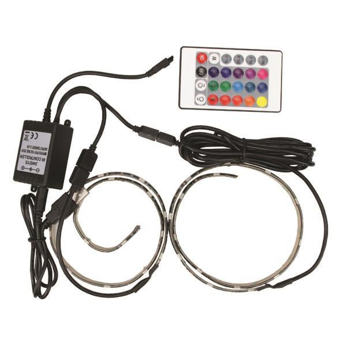 Eurolamp ΤΑΙΝΙΑ LED DIMMABLE ΜΕ ΣΥΝΔΕΣΗ USB 0,50M 7,2W 5V RGB IP65 ΣΕΤ 2ΤΜΧ PRO