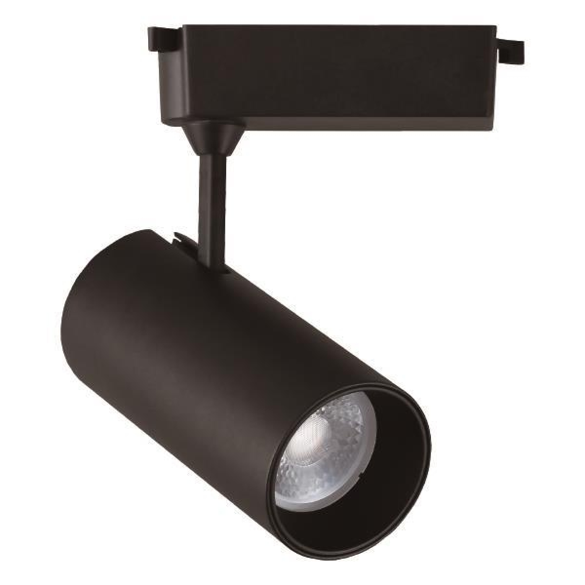 Eurolamp ΣΠΟΤ ΡΑΓΑΣ LED 2 ΓΡΑΜΜΩΝ 30W 3000K Φ80Χ160 ΜΑΥΡΟ PLUS