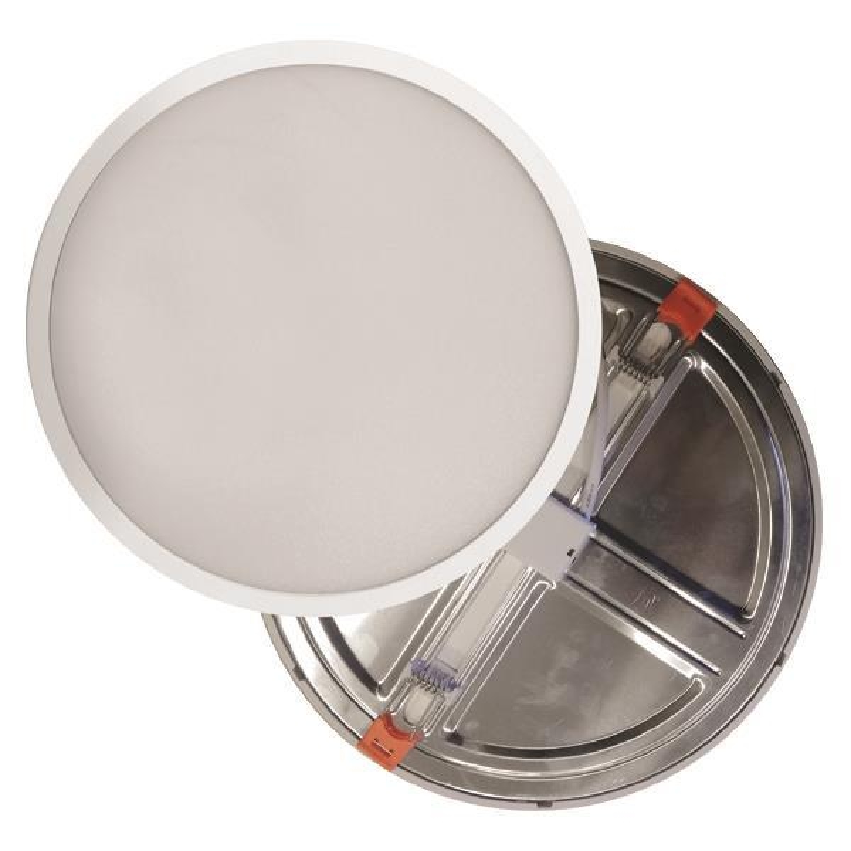 Eurolamp ΦΩΤΙΣΤΙΚΟ ΧΩΝΕΥΤΟ LED 20W ΜΕ ΡΥΘΜΙΖΟΜΕΝΗ ΕΓΚΟΠΗ Φ50-210mm 3000K ΛΕΥΚΟ PLUS