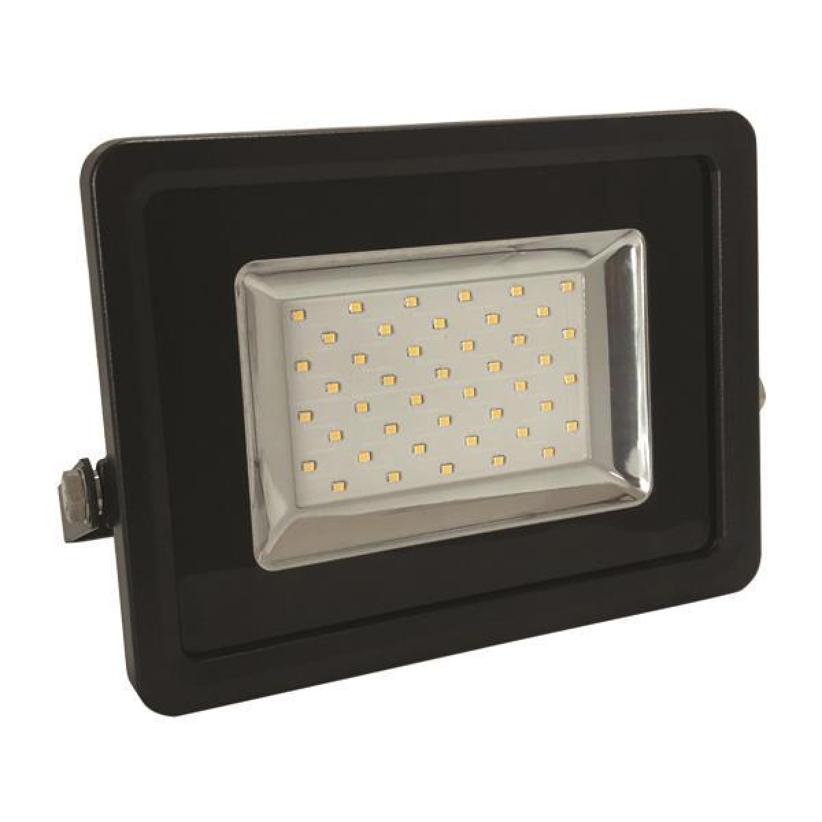 Eurolamp ΠΡΟΒΟΛΕΑΣ LED 30W SMD 12V/24V DC 4000K IP65 ΜΑΥΡΟΣ PLUS