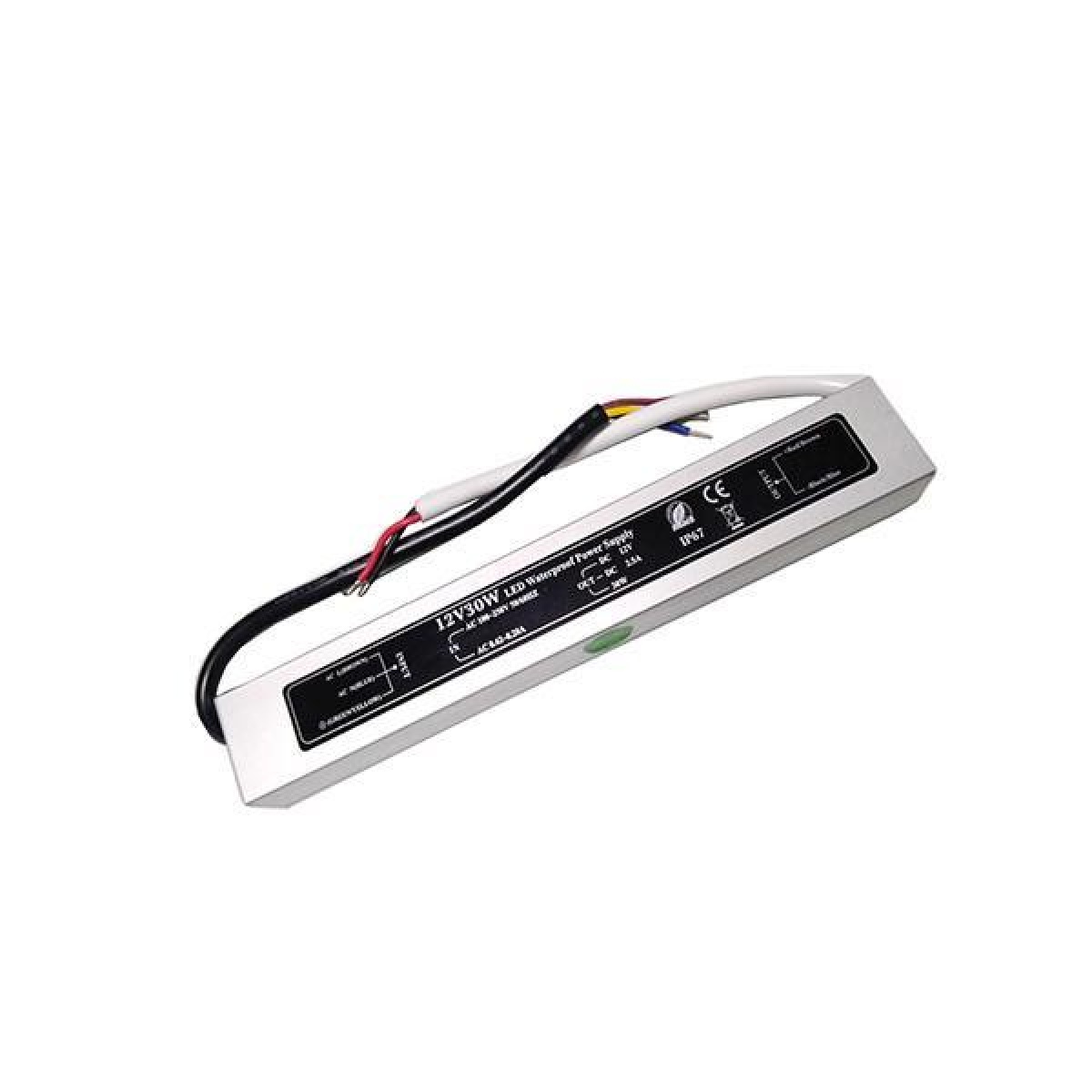 Eurolamp ΤΡΟΦΟΔΟΤΙΚΟ ΜΕΤΑΛΛΙΚΟ 12V DC 30W IP67 PLUS