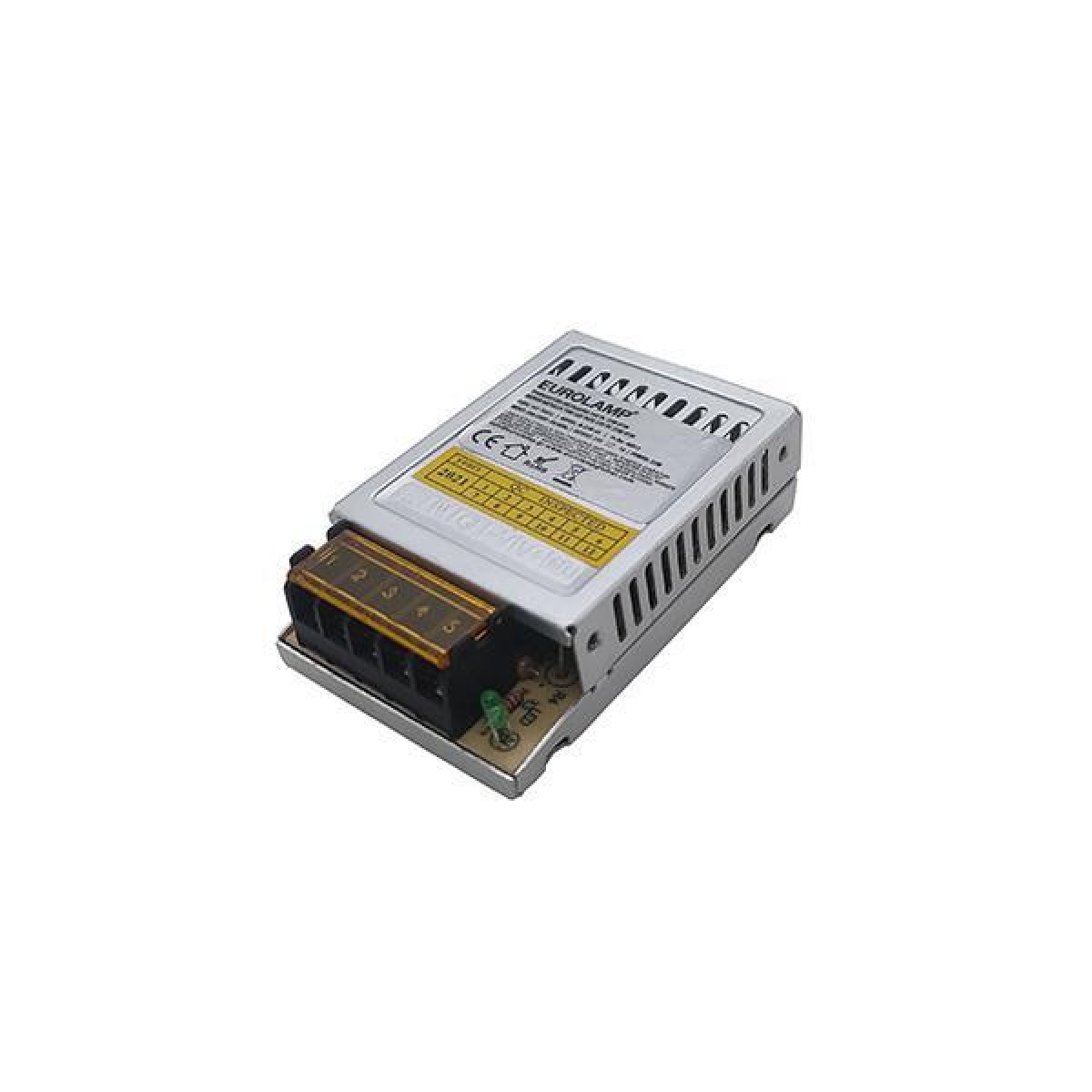 Eurolamp ΤΡΟΦΟΔΟΤΙΚΟ ΜΕΤΑΛΛΙΚΟ 24V DC 25W IP20 PLUS