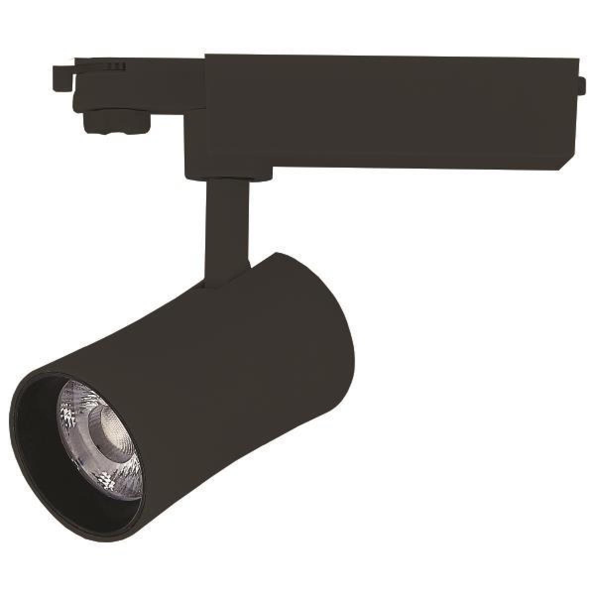 Eurolamp ΣΠΟΤ ΡΑΓΑΣ LED 30W 3000K 4 ΓΡΑΜΜΩΝ ΜΑΥΡΟ PLUS