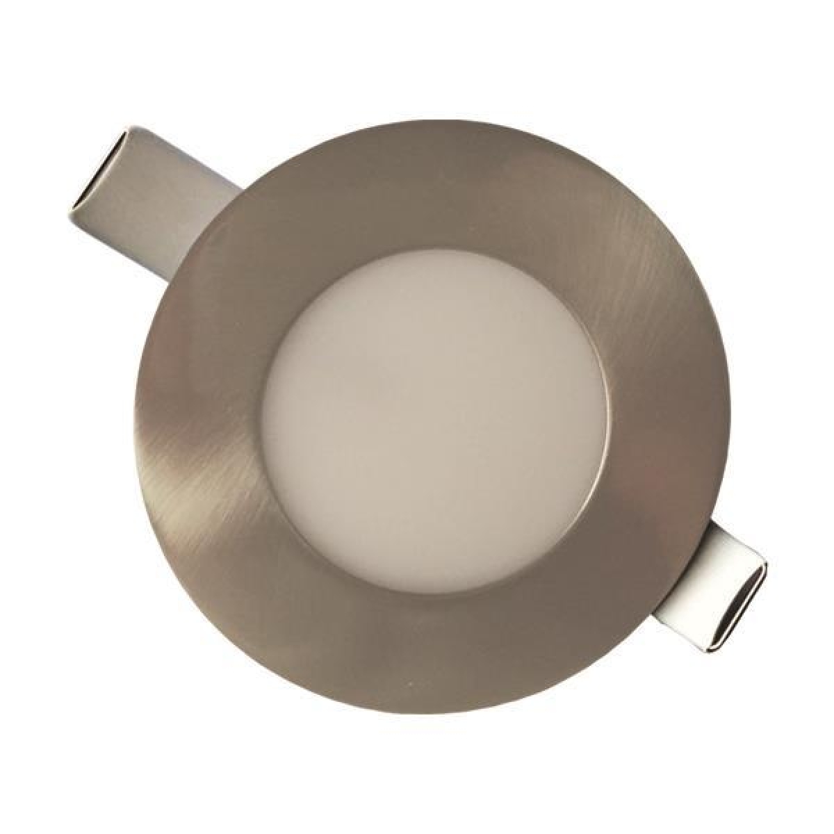 Eurolamp ΦΩΤΙΣΤΙΚΟ ΧΩΝΕΥΤΟ LED SLIM Φ85 3W 4000K ΣΑΤΙΝΕ PLUS