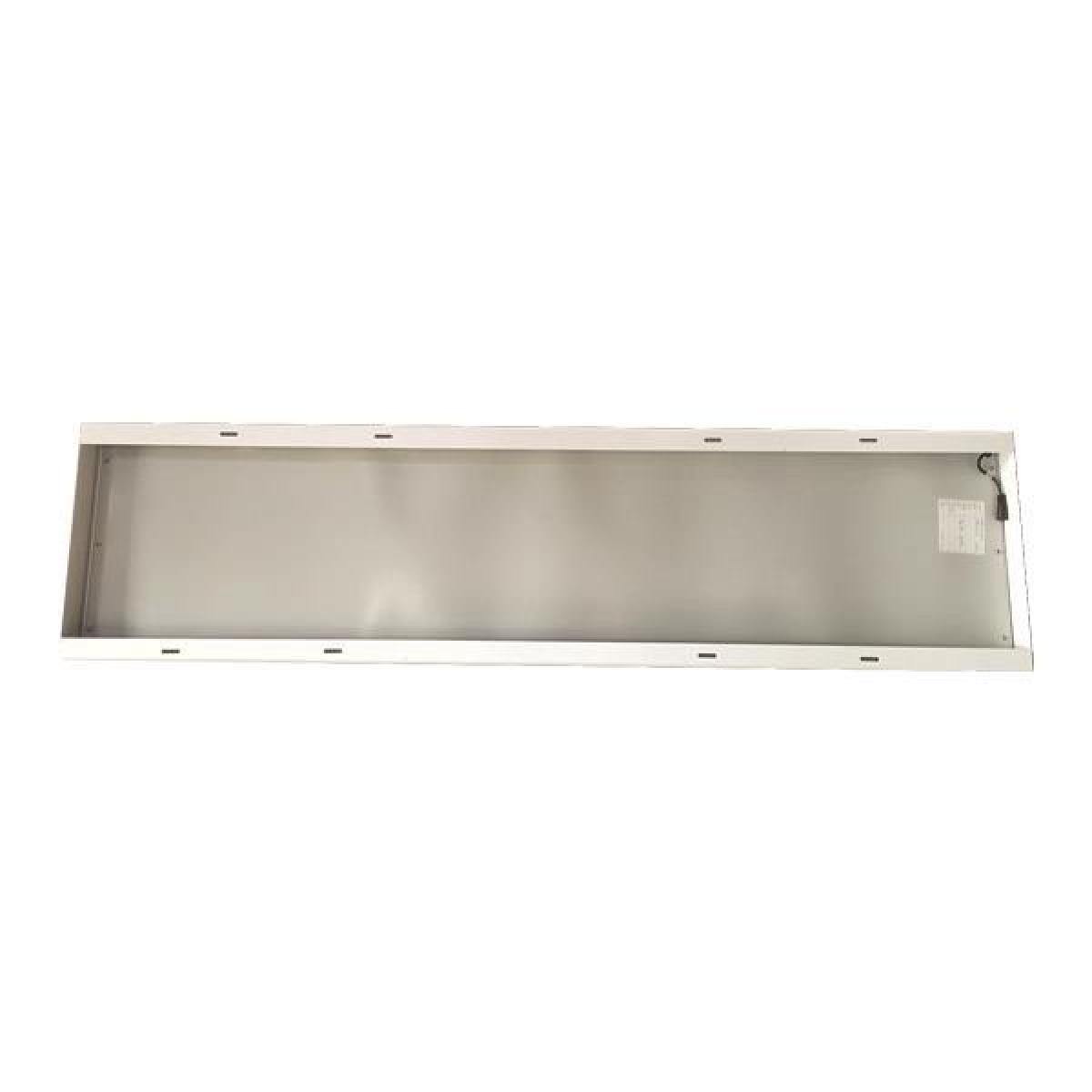 Eurolamp ΒΑΣΗ ΕΞΩΤΕΡΙΚΗ ΓΙΑ ΦΩΤΙΣΤΙΚΟ PANEL LED 120X30X4.3 ΛΕΥΚΟ
