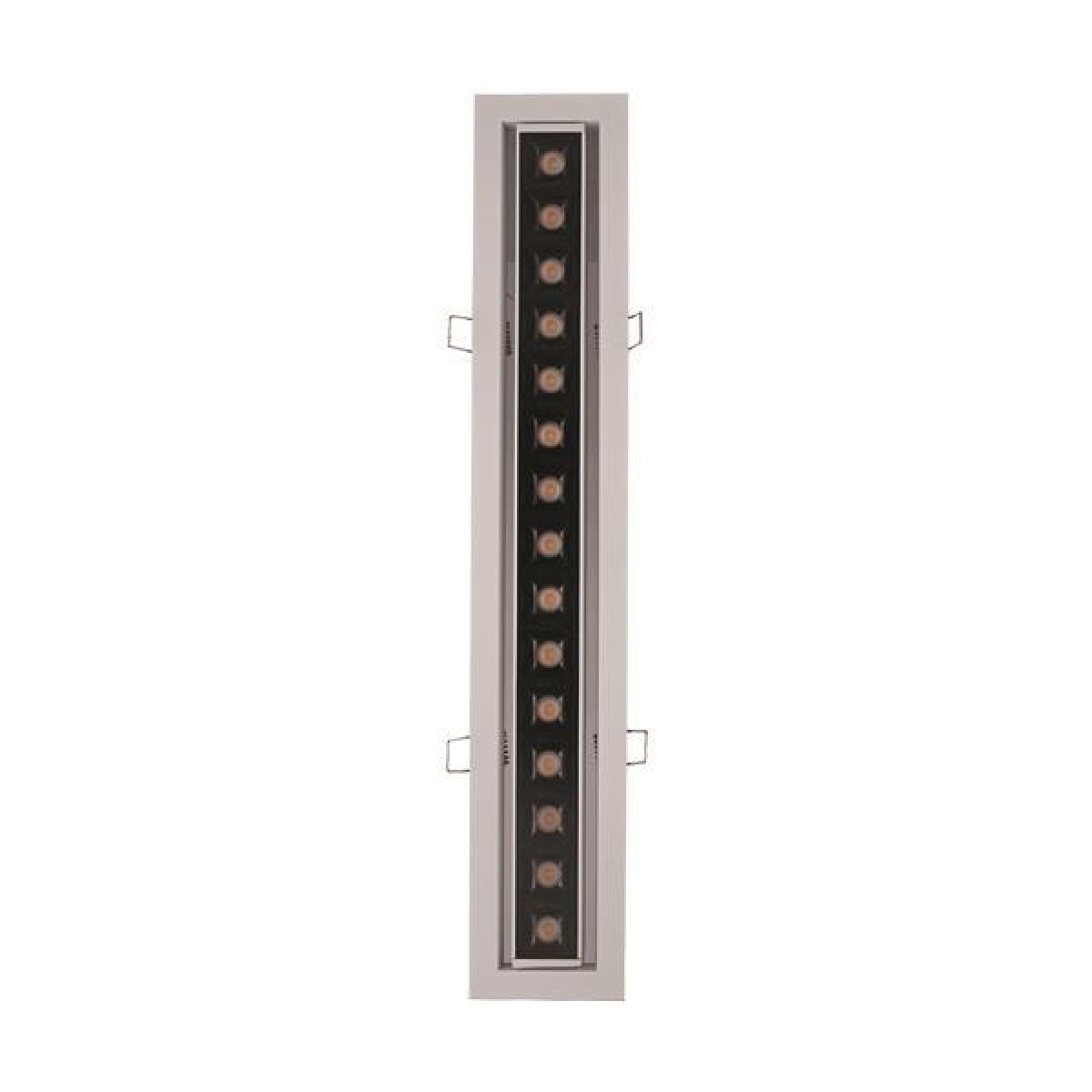 Eurolamp ΣΠΟΤ ΧΩΝΕΥΤΟ ΓΡΑΜΜΙΚΟ LED ΜΟΝΟ 12W 4000K ΛΕΥΚΟ/ ΜΑΥΡΟ PRO