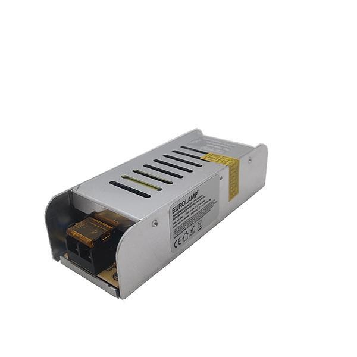 Eurolamp ΤΡΟΦΟΔΟΤΙΚΟ ΜΕΤΑΛΛΙΚΟ SLIM 12V DC 60W IP20 PLUS
