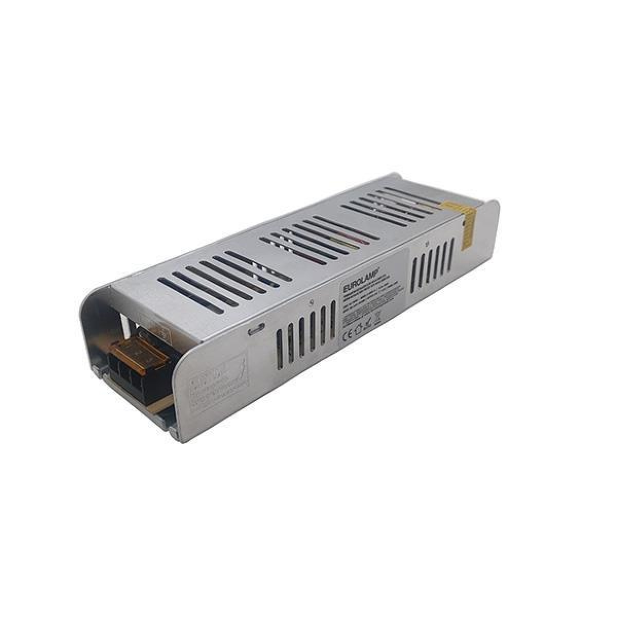 Eurolamp ΤΡΟΦΟΔΟΤΙΚΟ ΜΕΤΑΛΛΙΚΟ SLIM 24V DC 200W IP20 PLUS