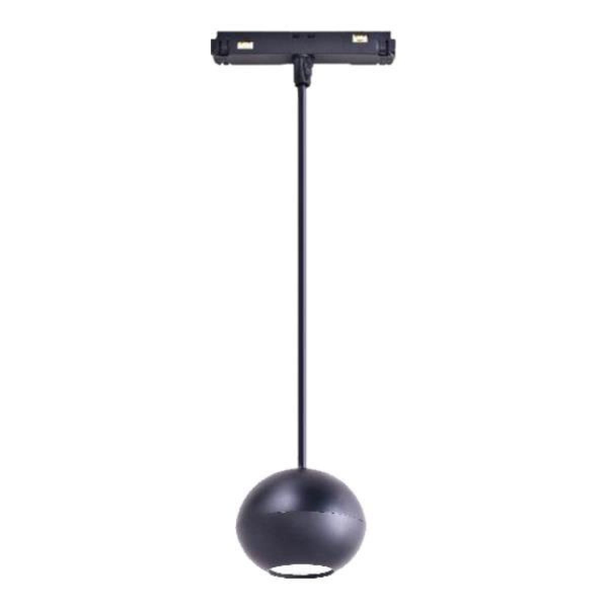 Eurolamp ΜΟΝΟΦΩΤΟ ΚΡΕΜΑΣΤΟ ΜΑΓΝΗΤΙΚΗΣ ΡΑΓΑΣ LED 7W 24° 4000Κ CX20-DS01 ΜΑΥΡΟ