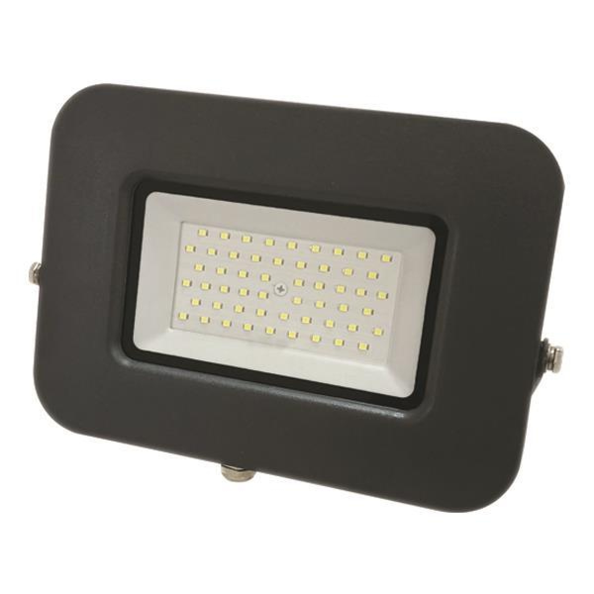 Eurolamp ΠΡΟΒΟΛΕΑΣ LED 50W SMD ΒΑΣΗ 360° ΓΡΑΦΙΤΗΣ IP65 3000K PLUS