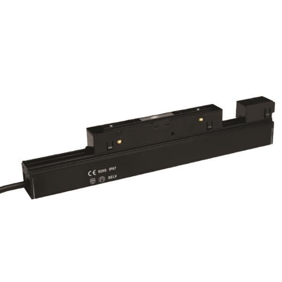 Eurolamp ΤΡΟΦΟΔΟΤΙΚΟ 100W 48V DC ΜΑΓΝΗΤΙΚΗΣ ΡΑΓΑΣ ΜΑΥΡΗ