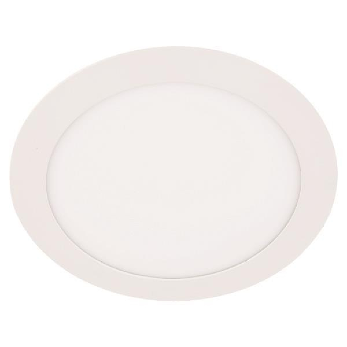 Eurolamp ΦΩΤΙΣΤΙΚΟ ΧΩΝΕΥΤΟ LED SLIM Φ145 9W 4000K ΛΕΥΚΟ PLUS