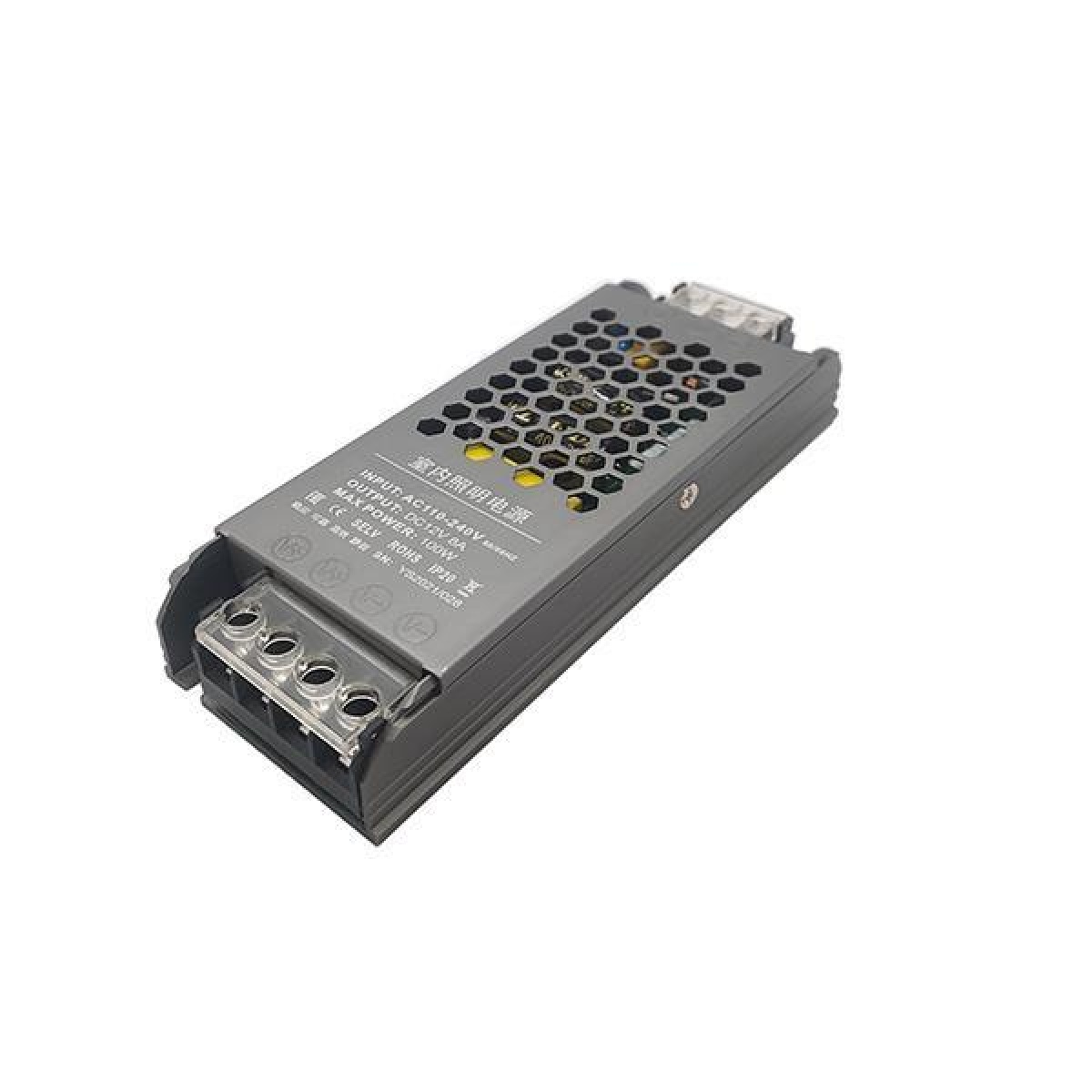 Eurolamp ΤΡΟΦΟΔΟΤΙΚΟ ΜΕΤΑΛΛΙΚΟ SLIM 24V DC 100W IP20 PRO