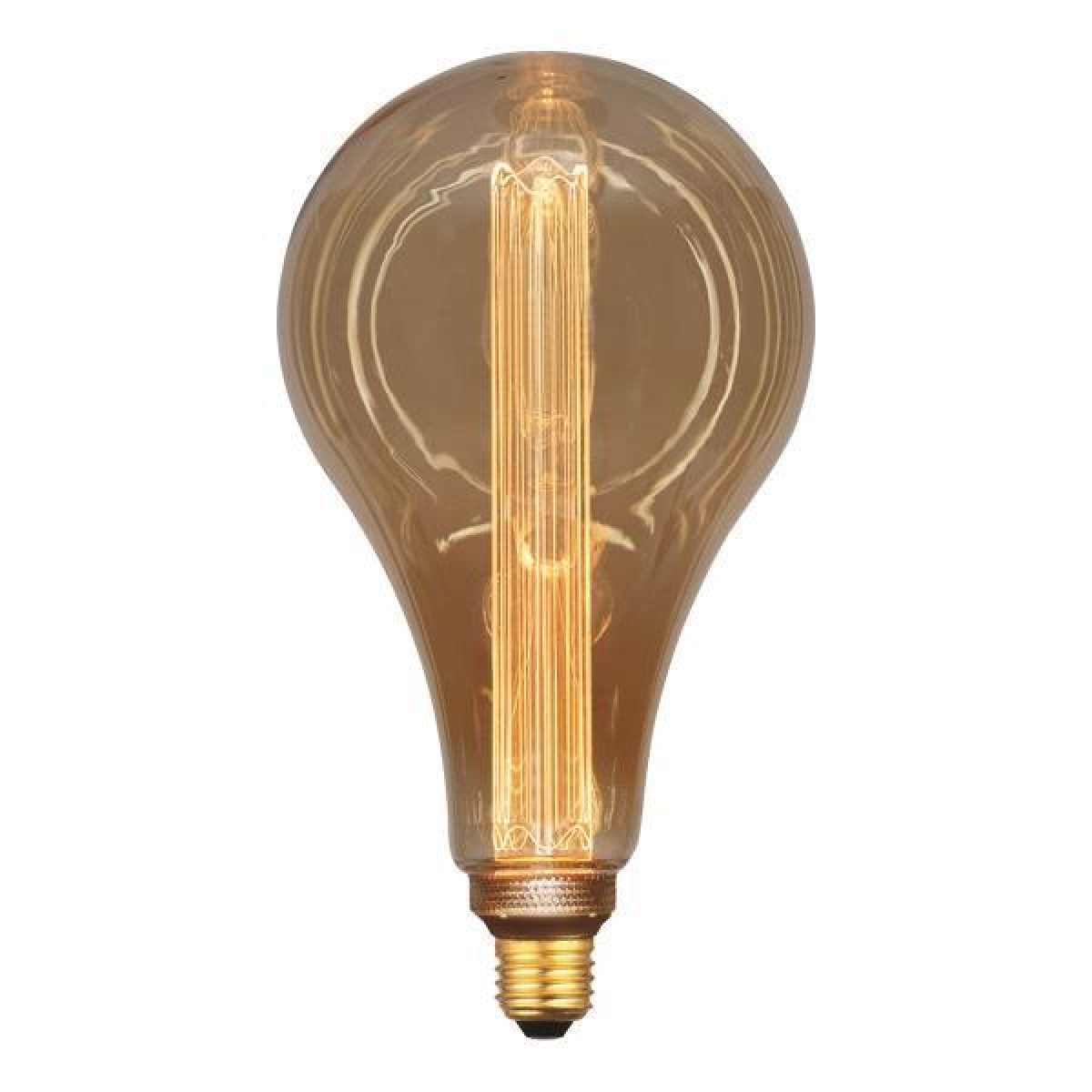 Eurolamp ΛΑΜΠΑ LED ΑΧΛΑΔΙ P165 3,5W Ε27 2000K 220-240V GOLD GLASS DIMMABLE